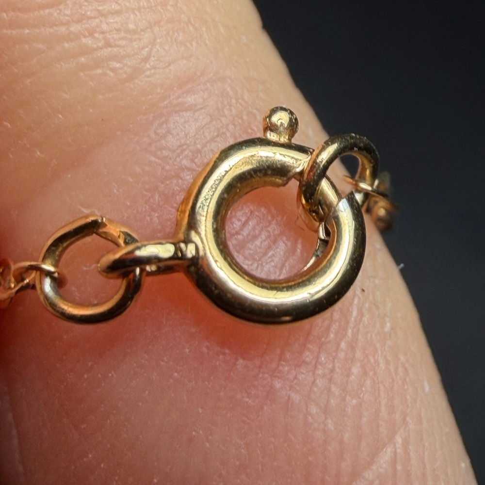 Vintage 12K Gold-Filled Filigree Necklace - Picture 7 of 15